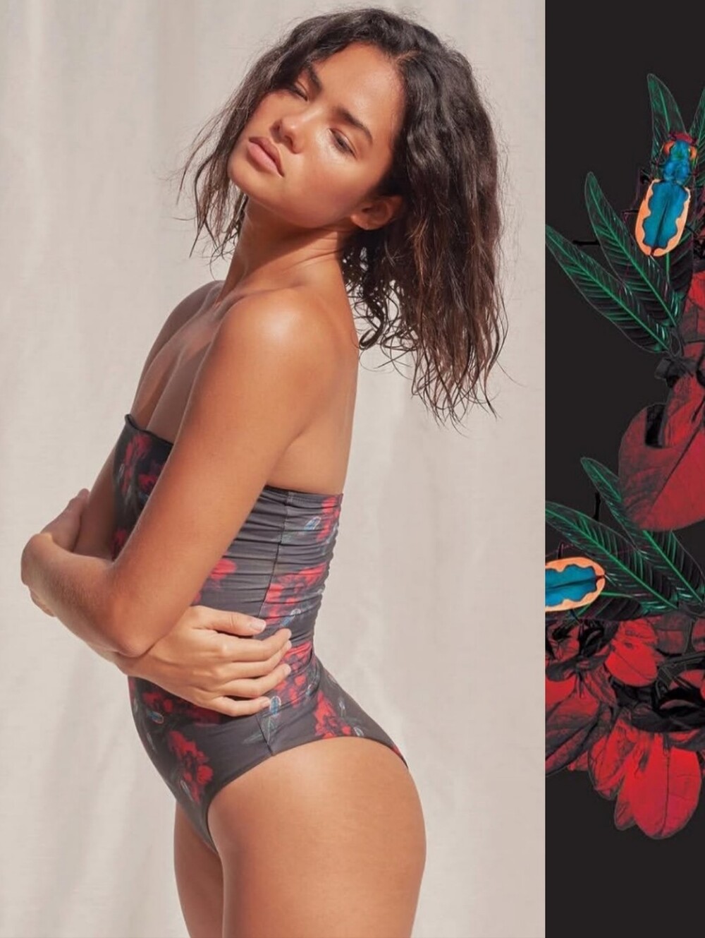 La Gotta Nylah Swimsuit - Black Bug